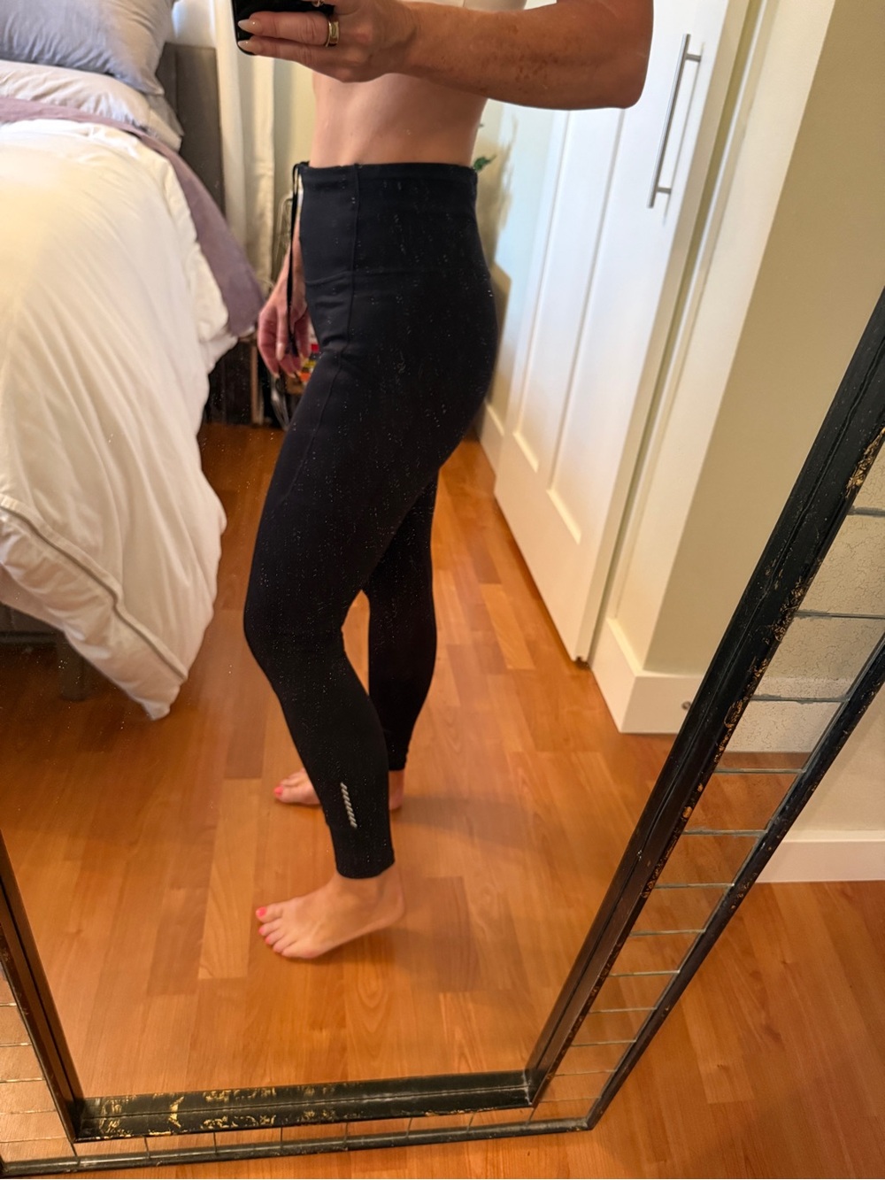 Fabletics Black High-Waist Performance Leggings - Picture 2 of 4